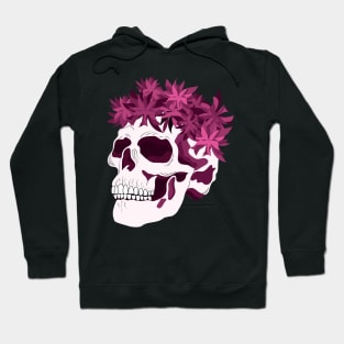 Flowers on my skull for Halloween I Holidays Hoodie